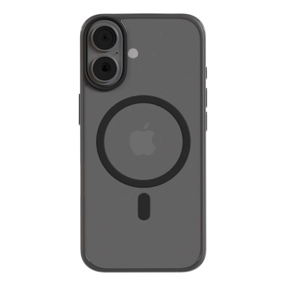 Чехол для iPhone 17 AceCase Soft Rim Black, чёрный