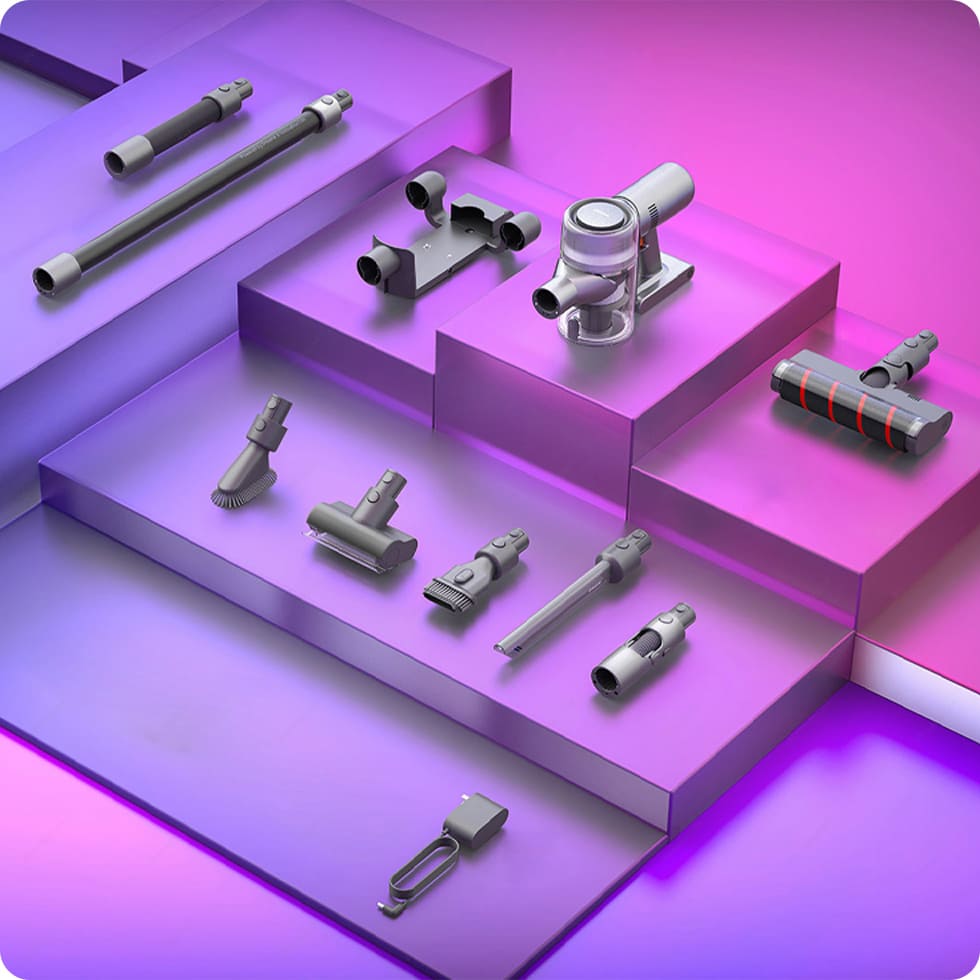 Беспроводной пылесос Dreame V12 Vacuum Cleaner (EU, серый)