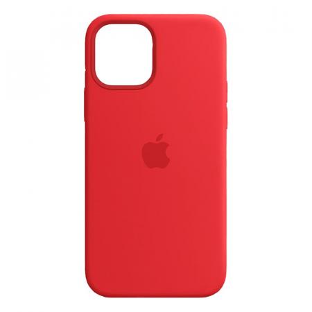 Чехол Silicone Case для Apple iPhone 12/12 Pro Red, красный