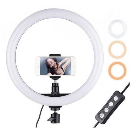 Селфи кольцо 26 см 10“ SL- 26E с держателем, без штатива (IS123122)