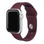 Силиконовый ремешок для Apple Watch 42/44/45 мм Marsala
