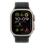 Apple Watch Ultra 2 (2024), 49 мм корпус из титана цвета «Natural», ремешок Trail Loop размера S/M цвета «Black»