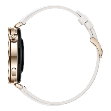 Часы HUAWEI Watch GT 5 Gold, 41 мм, цвет корпуса золотистый, цвет ремешка белый