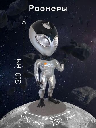 Проектор звездного неба Aliensun Star Серебристый