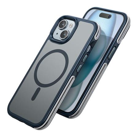 Чехол hoco. AIRBAG Magnetic Case для Apple iPhone 15 Pro Max (AS5) Синий