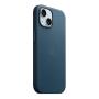 Чехол FineWoven Case для Apple iPhone 15 с MagSafe Pacific Blue, синий