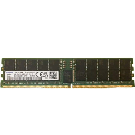 Оперативная память Samsung (M321R8GA0PB2 CCP) DDR5 64GB 6400MHz RDIMM 2x ECC Registered