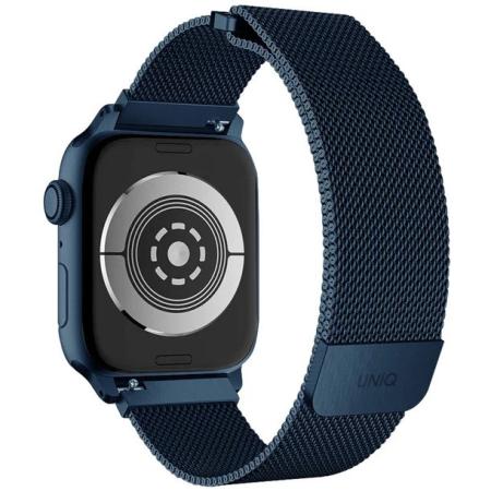 Ремешок UNIQ для Apple Watch 41/40/38 мм Dante Strap Mesh Steel (41MM-DANCBLU) Cobalt blue