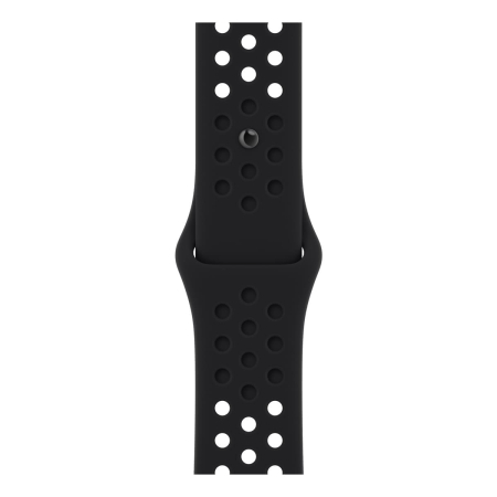 Apple Watch Nike SE (2022), 40 мм корпус из алюминия цвета «Midnight», ремешок Nike Sport Band размера M/L цвета «Black/Black»