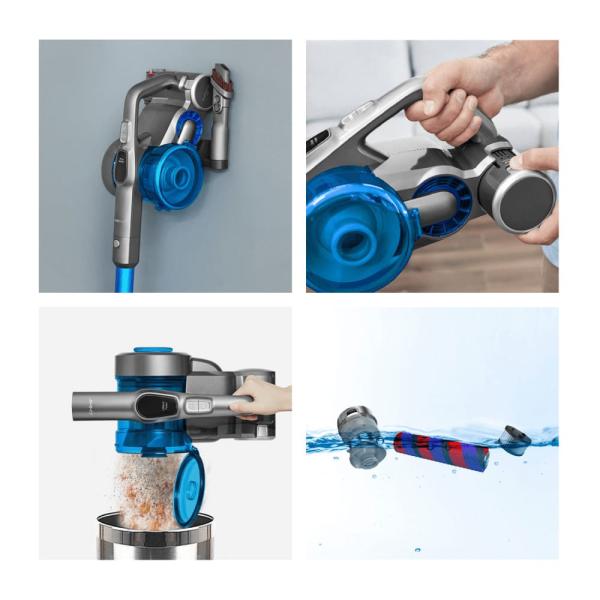 Беспроводной пылесос JIMMY Cordless Vacuum Cleaner JV85 Синий