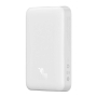 Внешний аккумулятор Baseus 10000mAh Magnetic Mini Wireless Fast Charge Power Bank 20W (PPCX070002) Белый