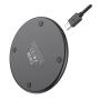 Беспроводное зарядное устройство hoco. CW6 Pro Easy Black, черный