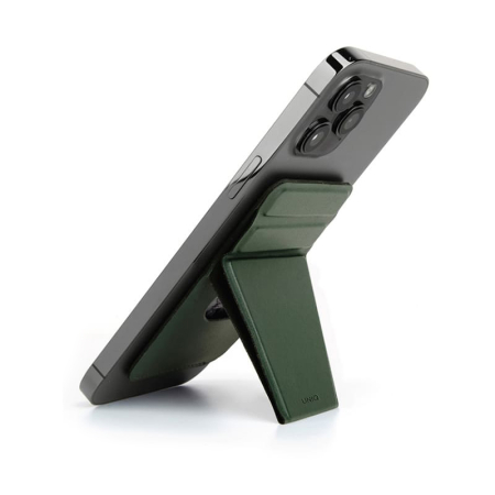 Магнитный бумажник с функцией стенда UNIQ LYFT MagSafe (MGSNAPONCH-LYFTGRN) Зеленый