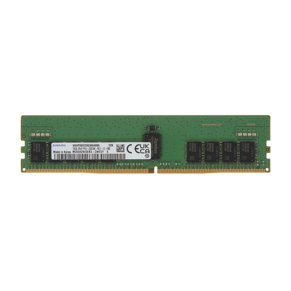 Оперативная память Samsung M393A2K43EB3 CWE BY DDR4 16GB 3200MHz CL RDIMM 1x16 ECC Reg Dual Rank