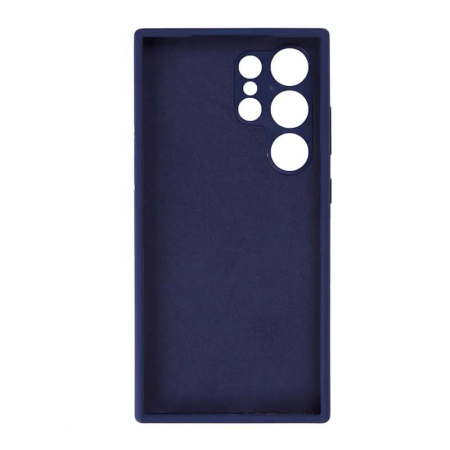 Чехол Silicone Case v2 для Samsung Galaxy S24 Ultra Темно-синий
