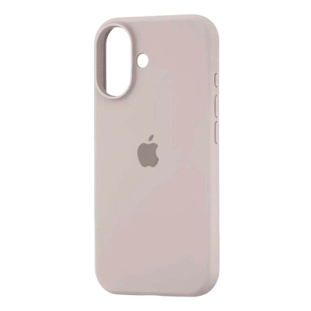 Чехол для iPhone 17 Silicone Case Stone, бежевый