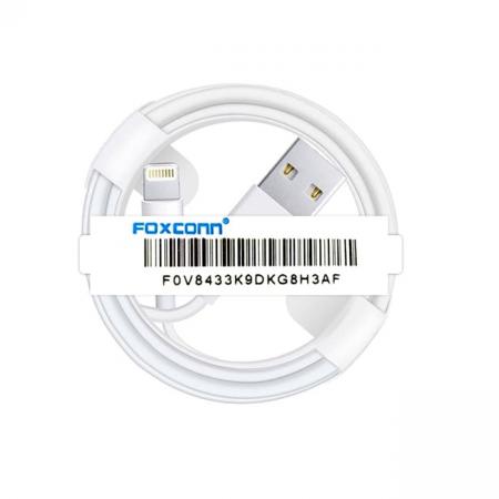 Кабель FOXCONN USB на Lightning, 1 м Белый