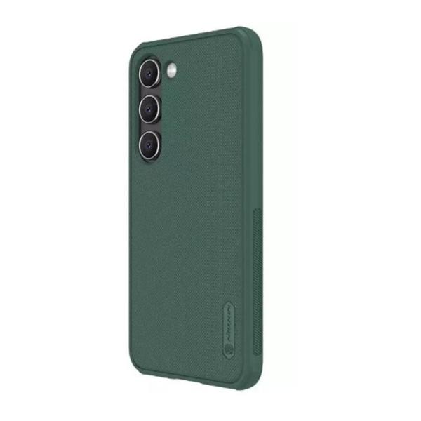 Чехол для Galaxy S23 Nillkin Frosted Shield Pro Deep Green, зелёный