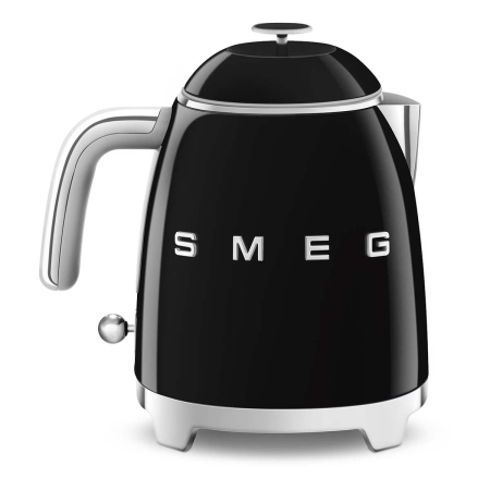 Мини-чайник электрический SMEG 50s Style (KLF05BLEU) Black, чёрный