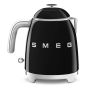 Мини-чайник электрический SMEG 50s Style (KLF05BLEU) Black, чёрный