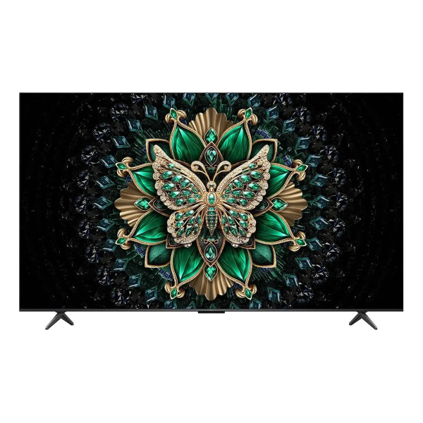Телевизор TCL 55" 4K UHD, 144 Гц, QLED (55C6K) Чёрный