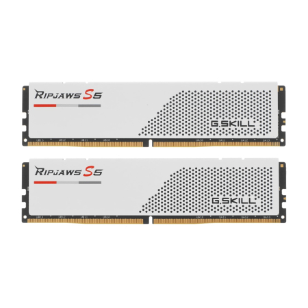Оперативная память G.SKILL Ripjaws S5 (F5 5600J3636D32GX2 RS5W) DDR5 64GB 5600MHz CL36 UDIMM 2x32GB RGB White
