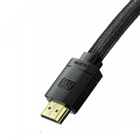 Кабель Baseus High Definition Series HDMI 8K to HDMI 8K Adapter Cable 3 м (CAKGQ-L01) Черный