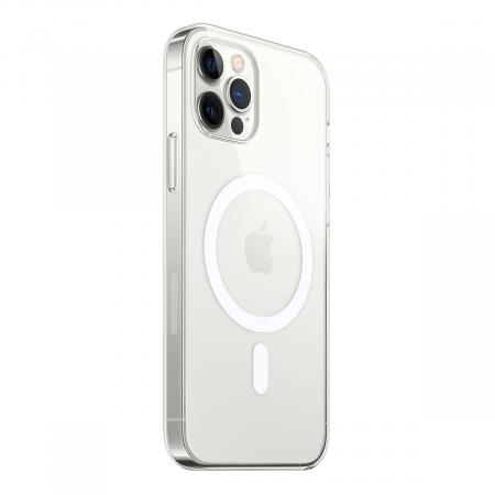 Чехол Clear Case MagSafe для iPhone 12/12 Pro Прозрачный