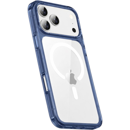 Чехол для iPhone 17 Pro Gurdini Alba Series Protective with Magsafe Dark Blue , Синий