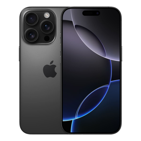 Apple iPhone 16 Pro 256Gb Black Titanium, титановый черный